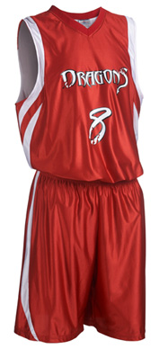 Downtown Reversible Jersey Basketball Uniform